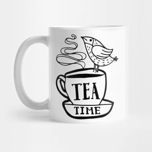 Tea Time Cute Tea Cup Teatime Lover Gift Mug